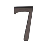 M Marcus Heritage Brass Numeral 7 - Concealed Fix 76mm